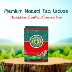 Morning Rooster Premium Tea, Handpicked Leaves with Free Spoon (100 G, Pack of 1)